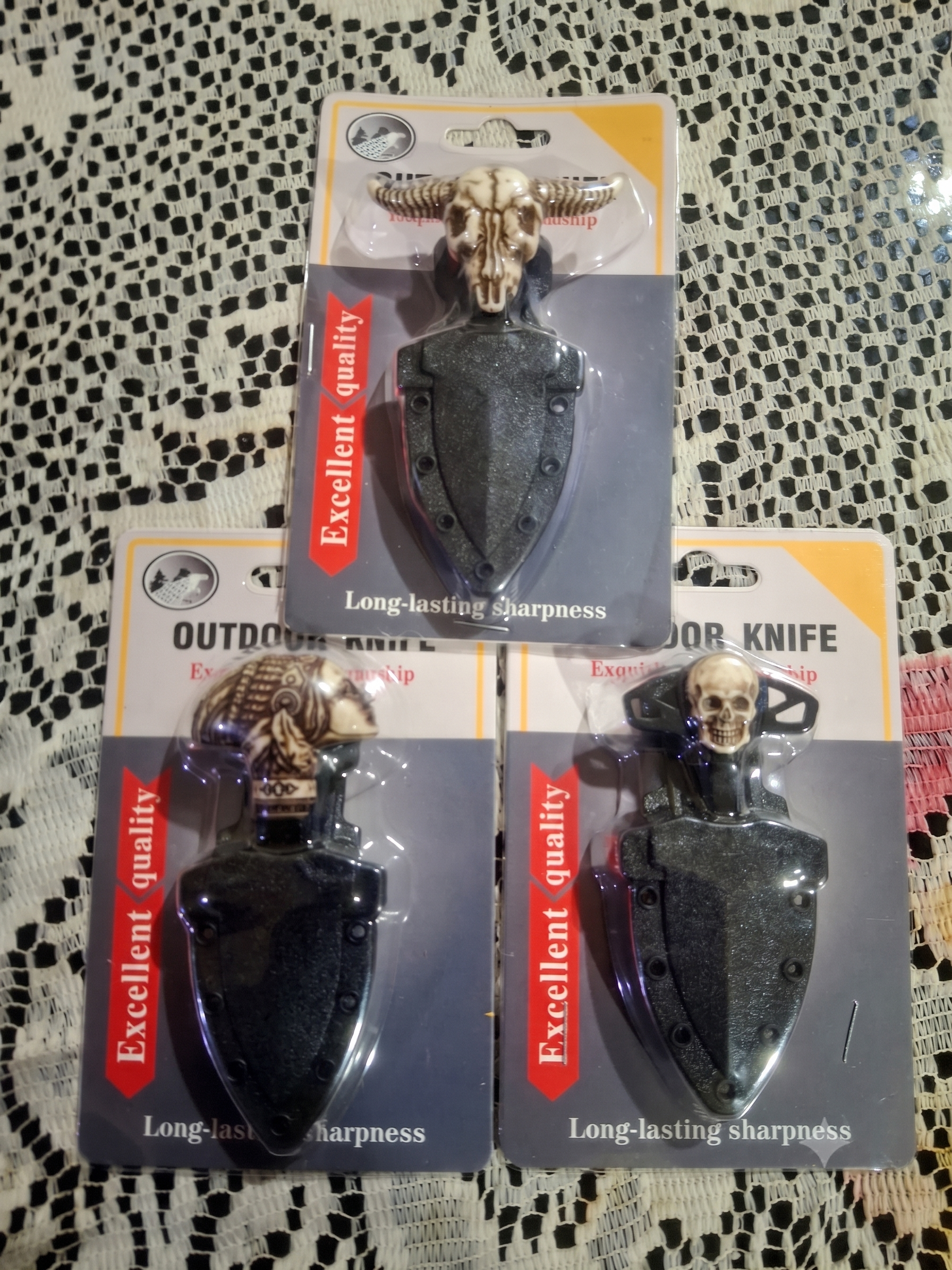 Kit de Cuchillos Tácticos para Camping