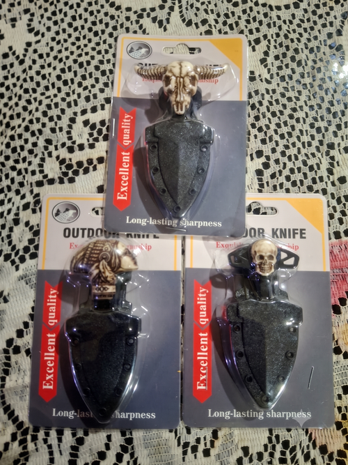 Kit de Cuchillos Tácticos para Camping